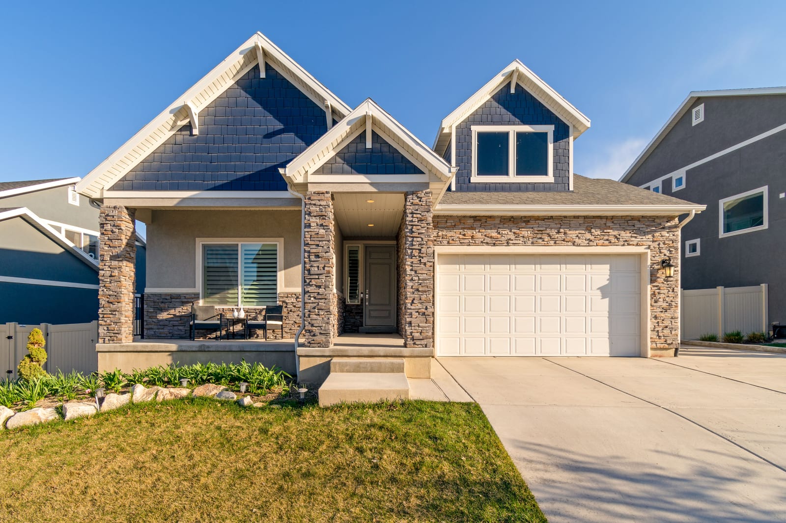 Representative residential home exterior